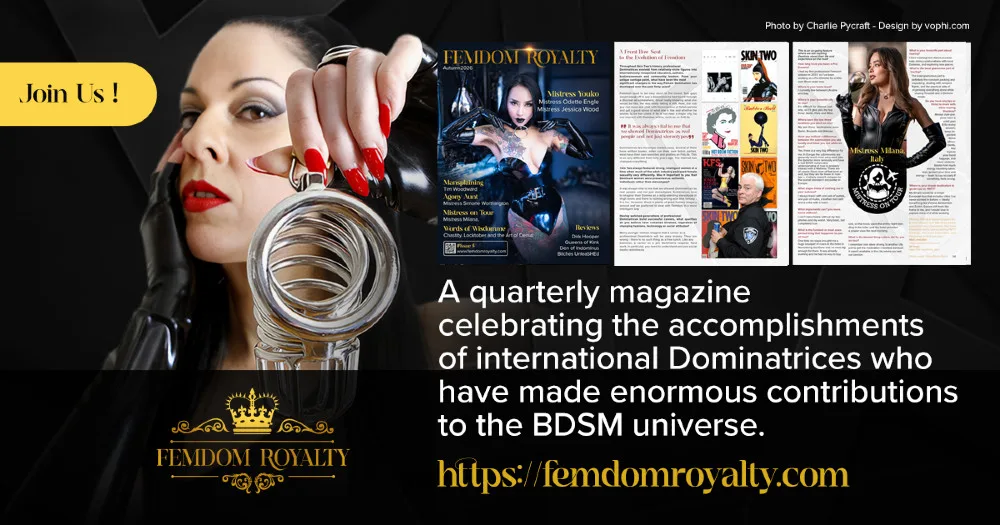 Femdom Royalty magazine Issue 5 promo